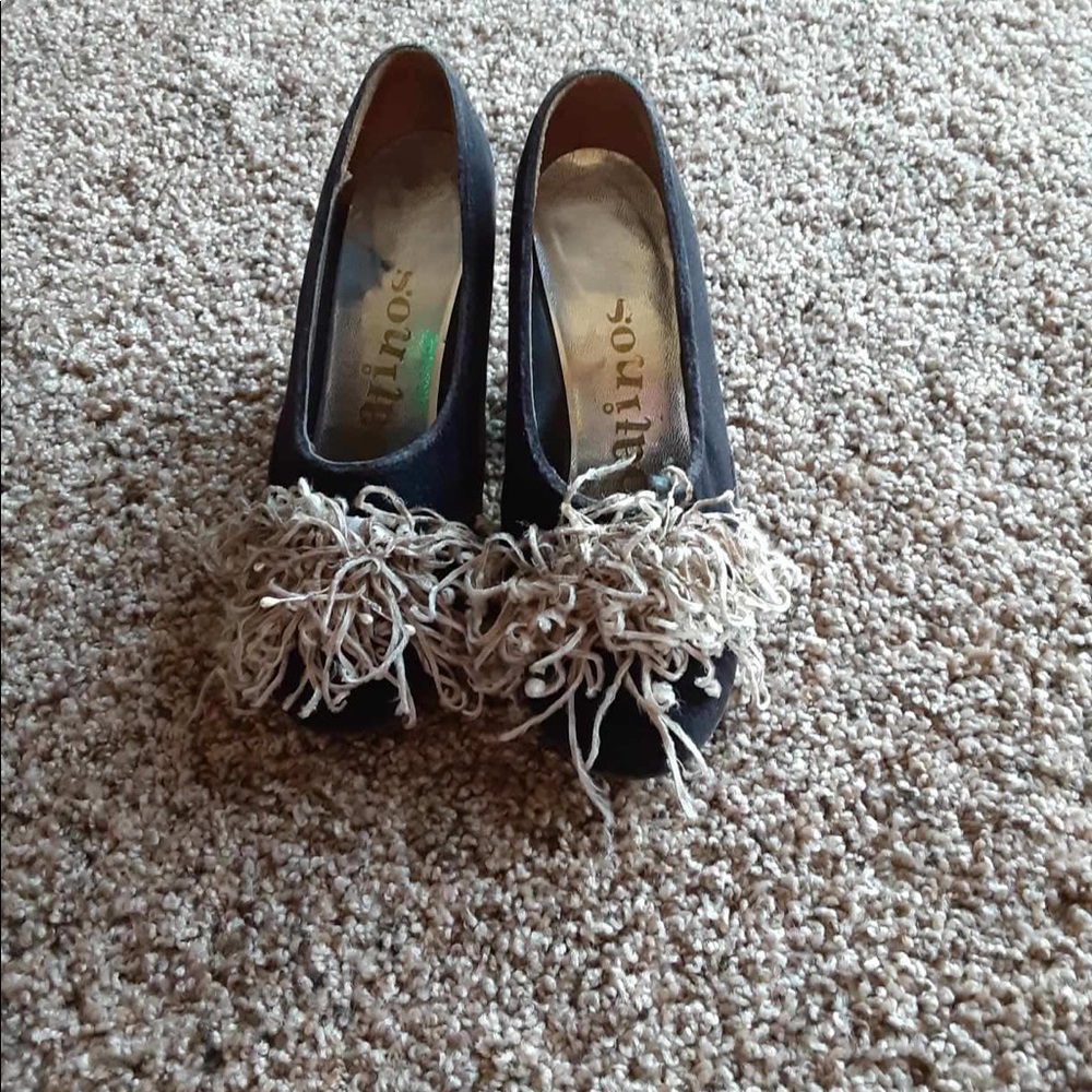 Vintage brown dress shoes size 7
